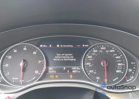 2016 Audi A6 2.0T Premium Plus z USA, uszkodzony, nr VIN WAUGFAFC4GN168948